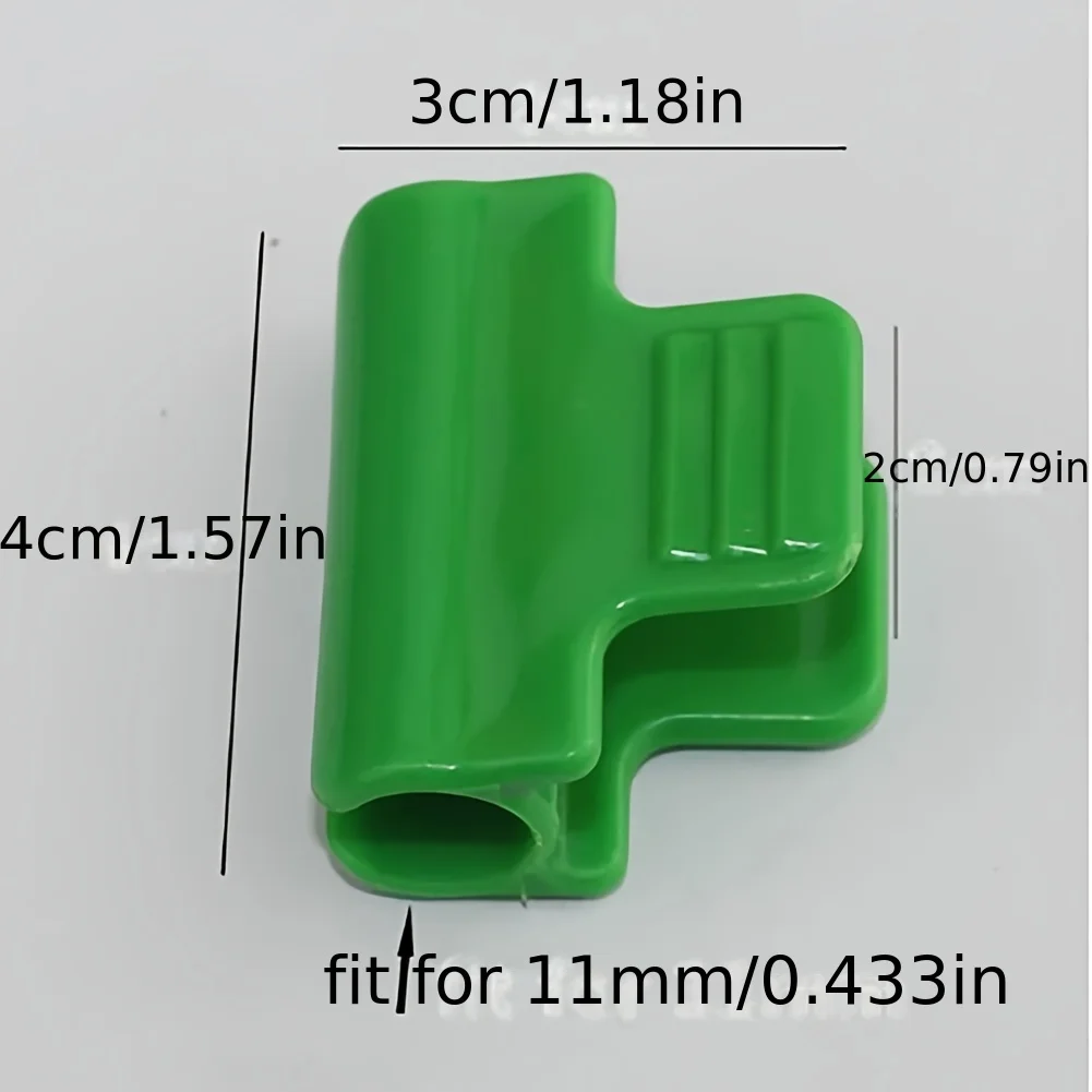 11mmの支柱用、耐久性に優れた温室用クランプ50個入り - - Gardening Tools Essential のレビューと価格