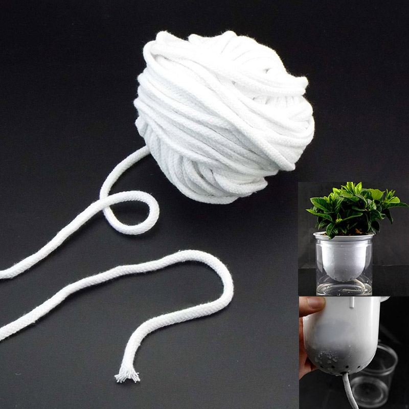 自動給水綿芯ロープ 3mm 4mm 5mm 自動徐放性コード - Automatic Plant Waterer のレビューと価格