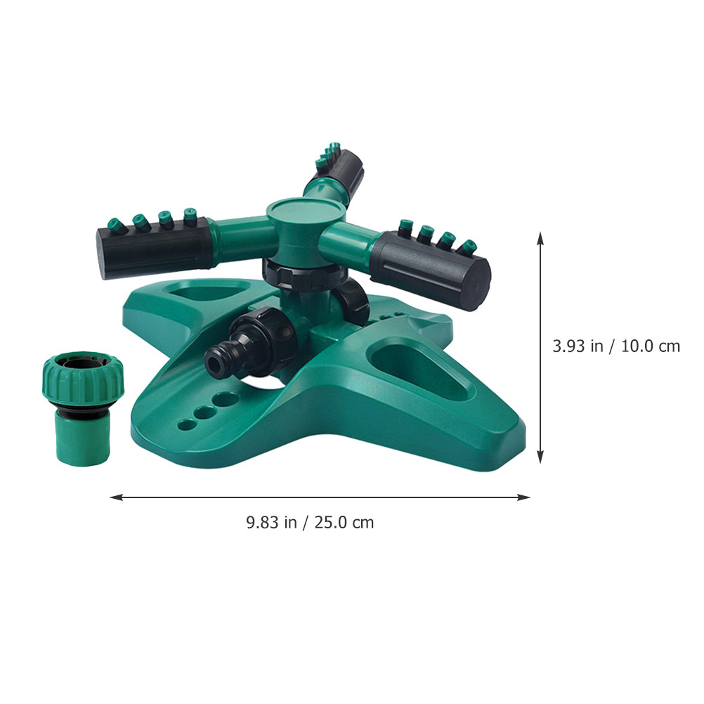 自動スプリンクラー、360度回転式、芝生への散水ノズル、庭の - Gardening Tools Vegetables のレビューと価格