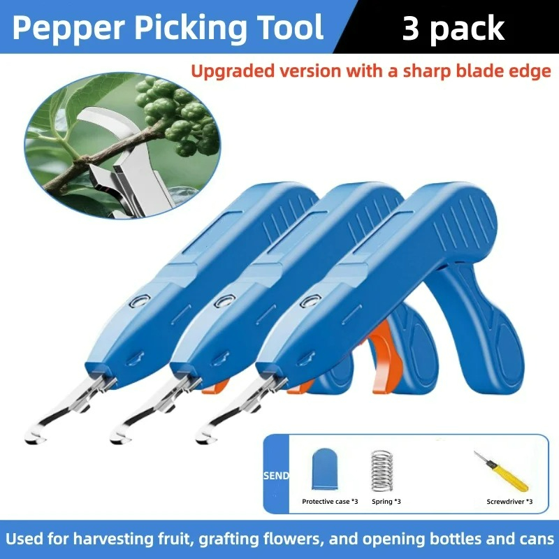 多機能ピッカーはコショウの収穫に手間を省き、携帯可能な果物・ - Gardening Tools Vegetables のレビューと価格