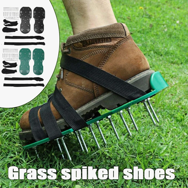 1ペアの芝生エアレーターサンダル、芝生用スパイクガーデニング - Gardening Tools Revit のレビューと価格