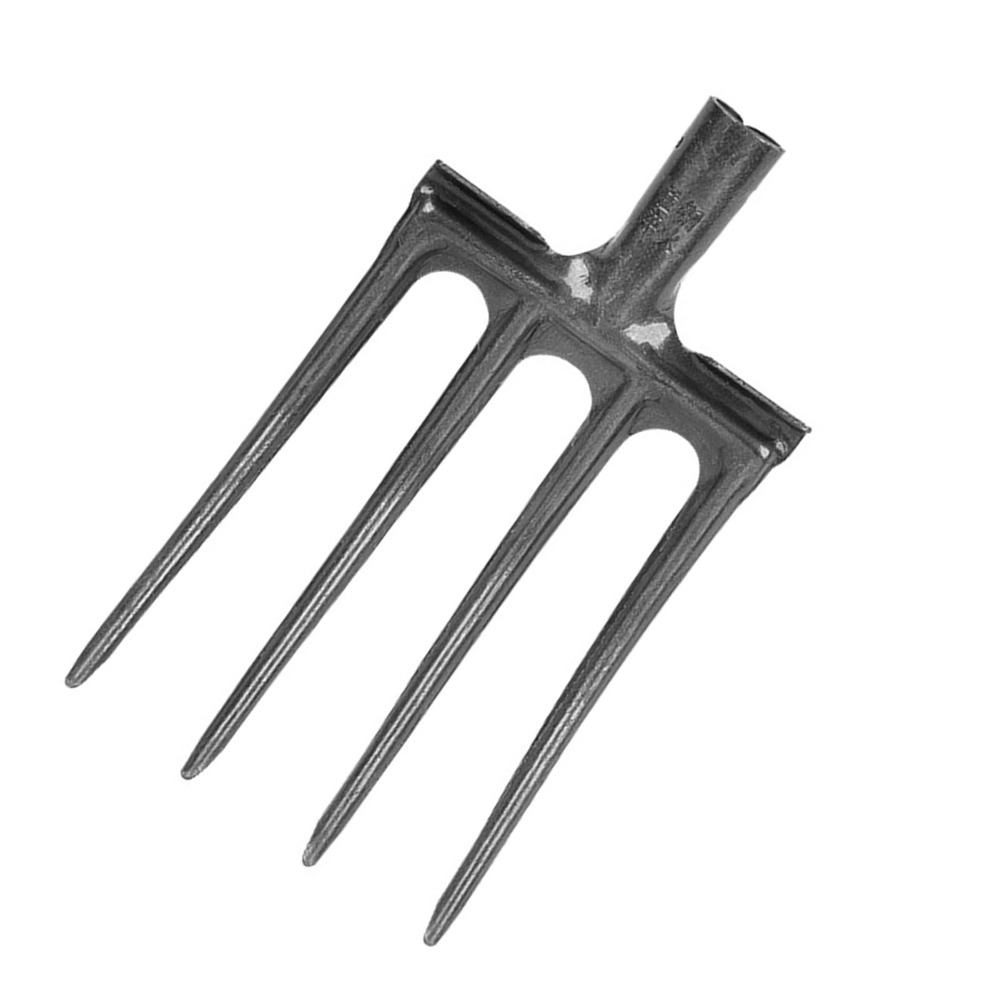 頑丈な高炭素鋼製掘削フォーク 4本爪 耐破損性 ガーデンフォ - Spade Digging Fork のレビューと価格